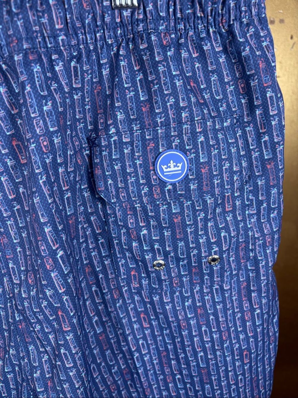 Peter Millar mens printed swimming trunks size XL - Picture 3 of 7